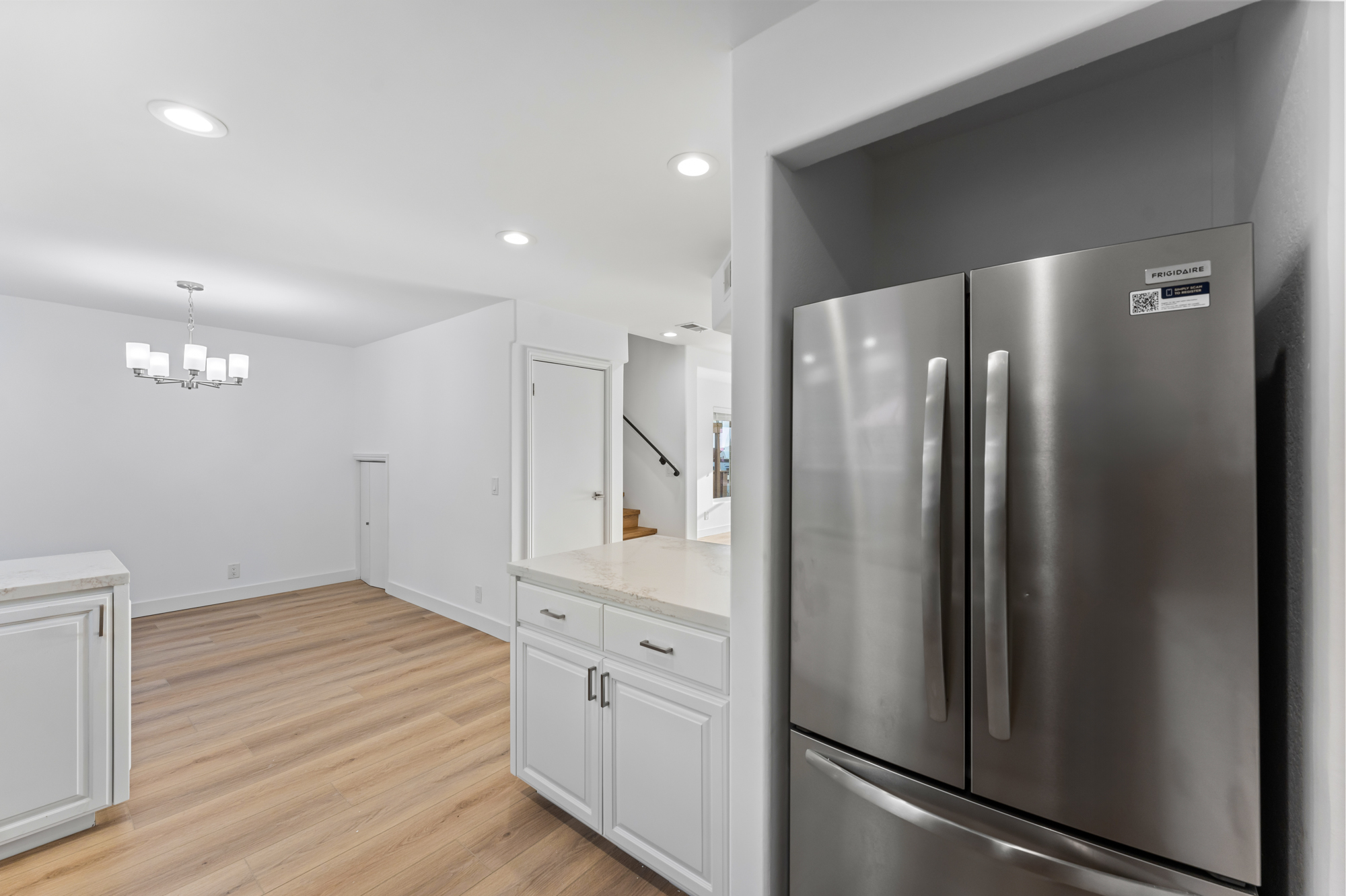 Kitchen with new appliances